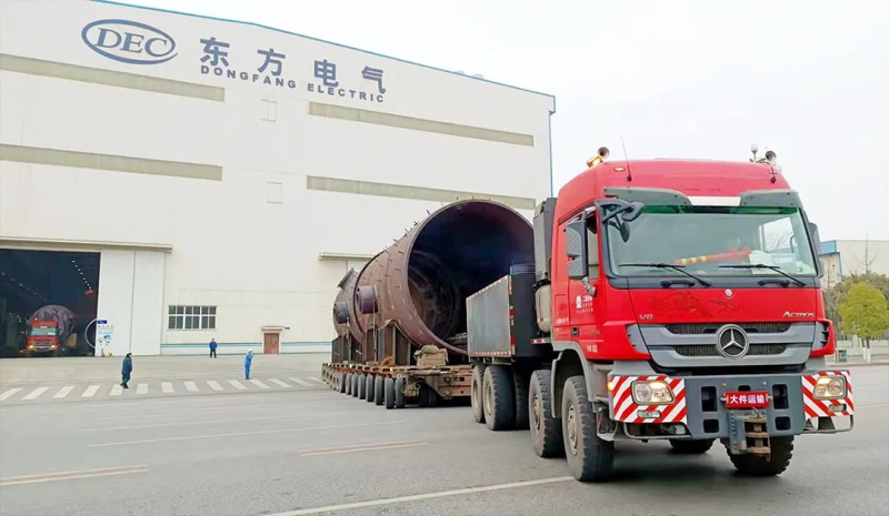 二重装备中标东方电气太平岭核电产品运输项目，助力核电除氧器高效交付